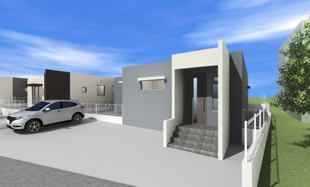 アンビシャスタウン宜野座惣慶II 外観パース