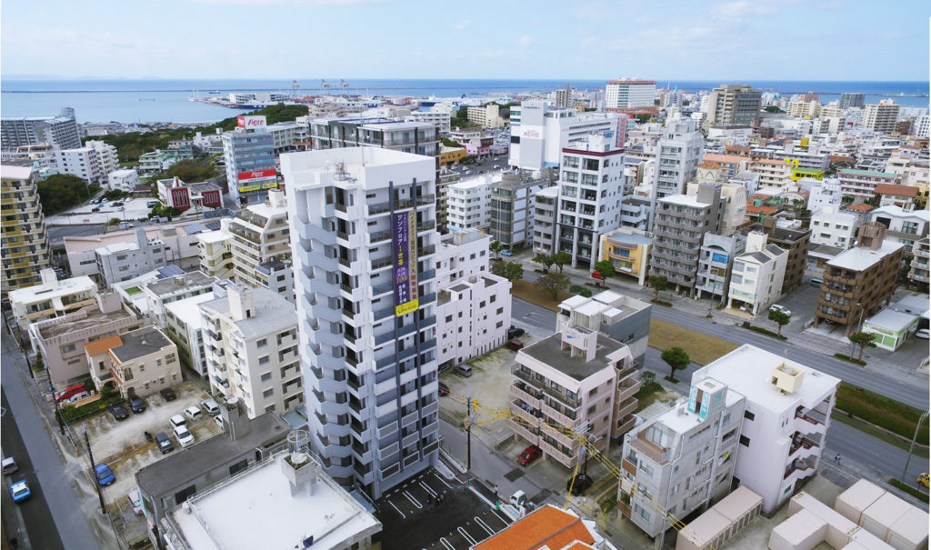 那覇市新都心エリア　賃貸マンション「クオレンシア上之屋」